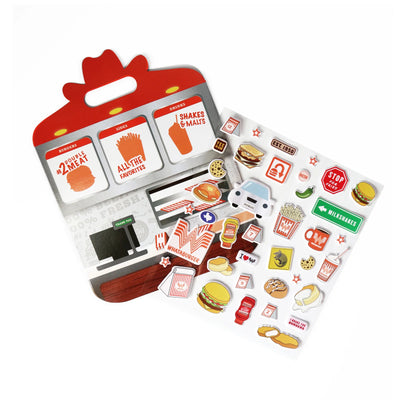 Whataburger Little Foodies Sticker Play Set Preview #3