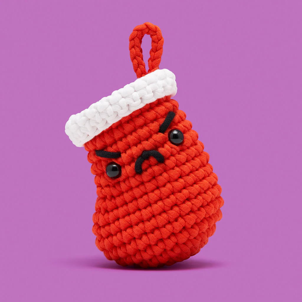 Janus the Stocking Beginner Crochet Kit Cover