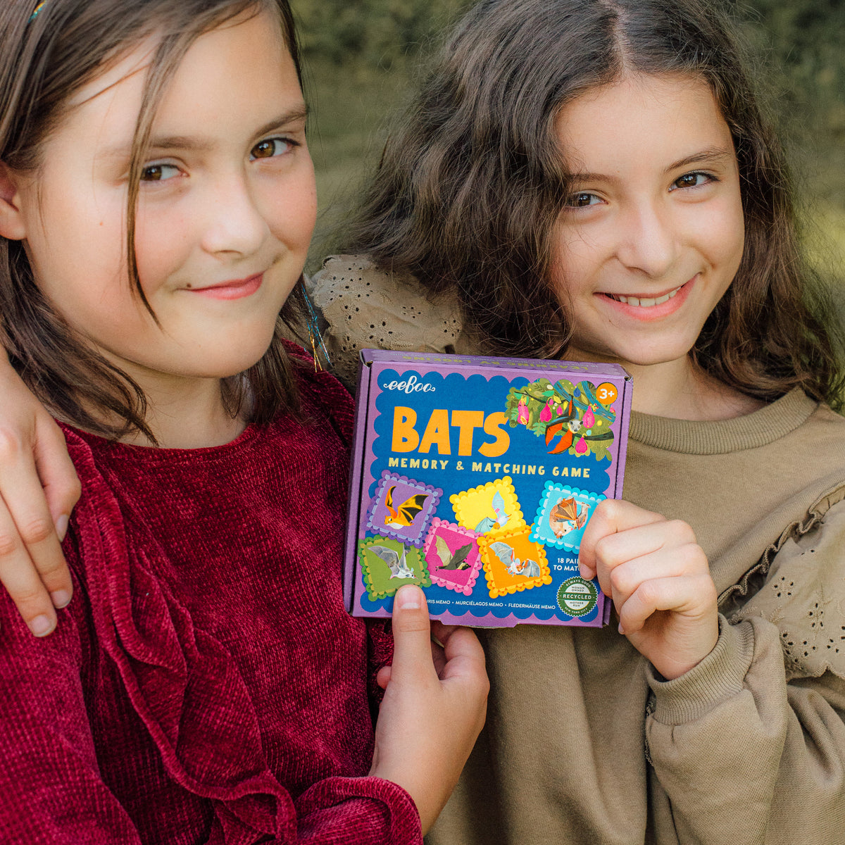 Bats, Little Square Matching Game Cover