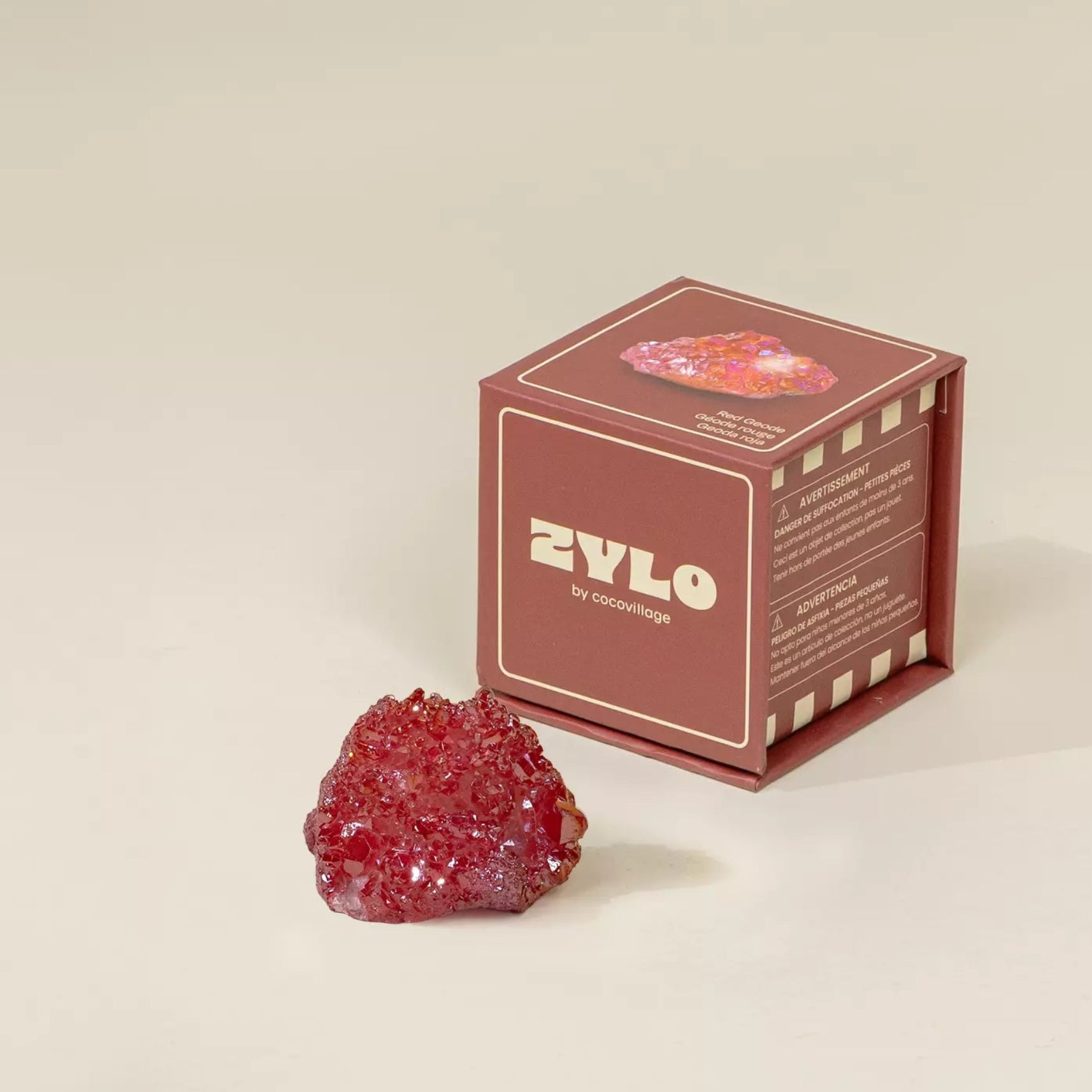 Tomfoolery Toys | Collectible Mineral: Red Geode