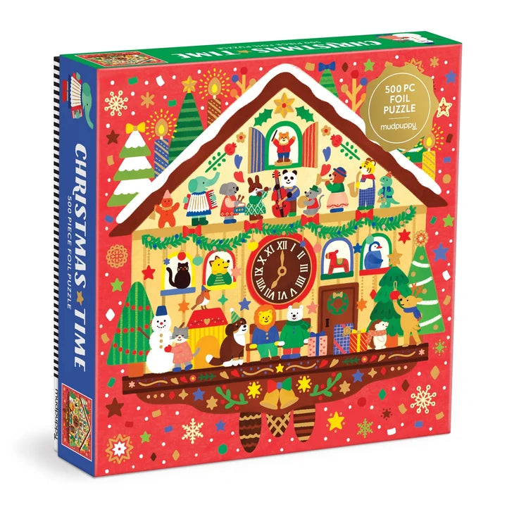 Tomfoolery Toys | Christmas Time 500pc Puzzle
