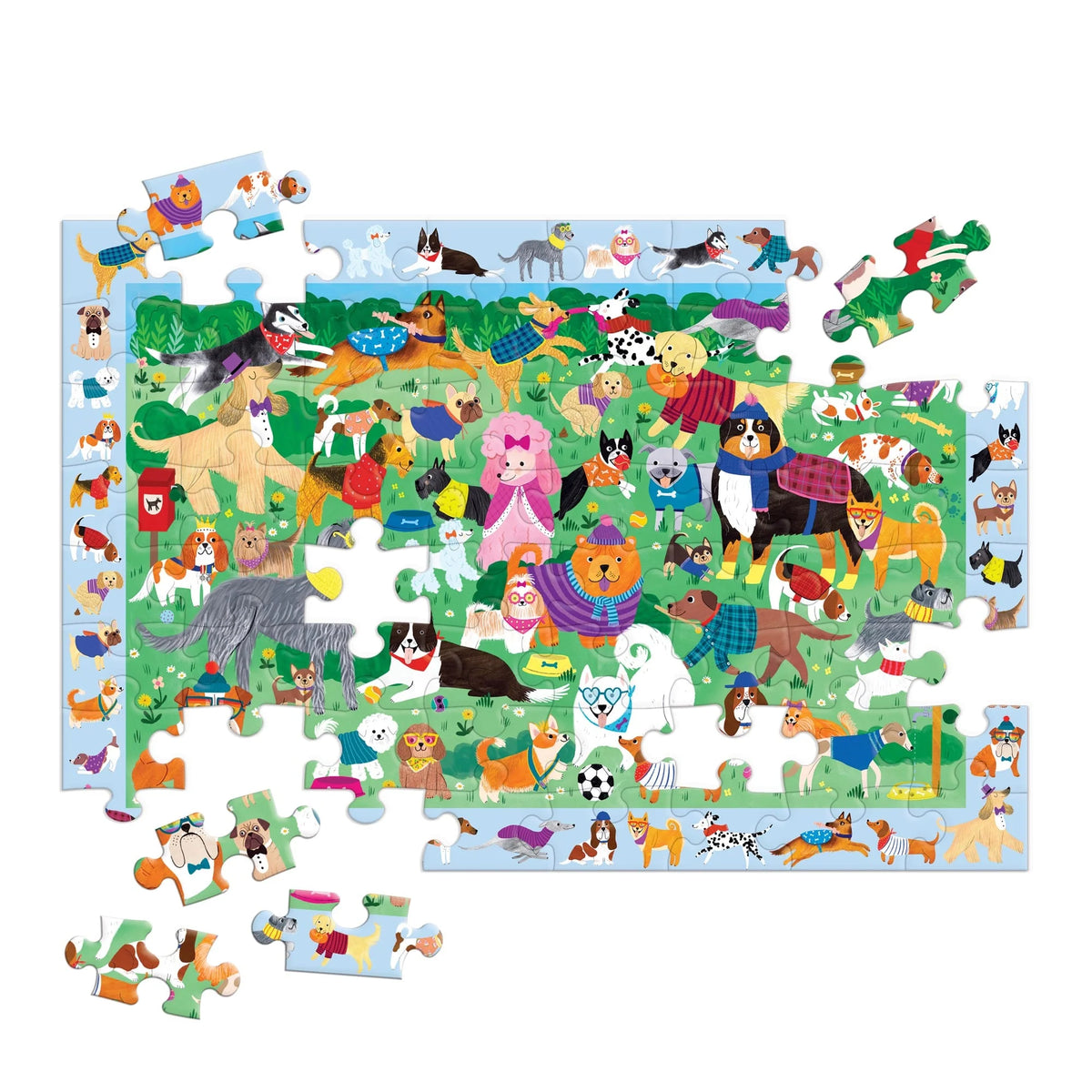 Doggie Days Search & Find Puzzle Cover