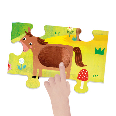 Tactile Farm Montessori Puzzle Preview #3