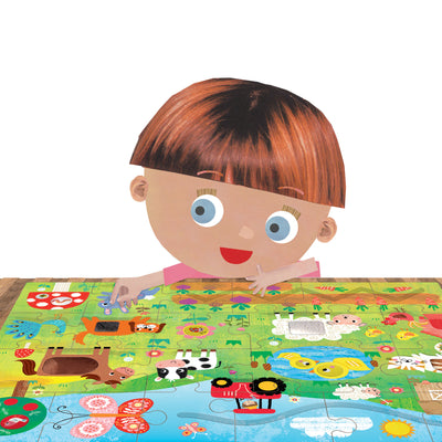 Tactile Farm Montessori Puzzle Preview #4