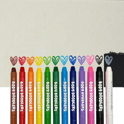 Body Doodlers - Face & Body Crayons Preview #4