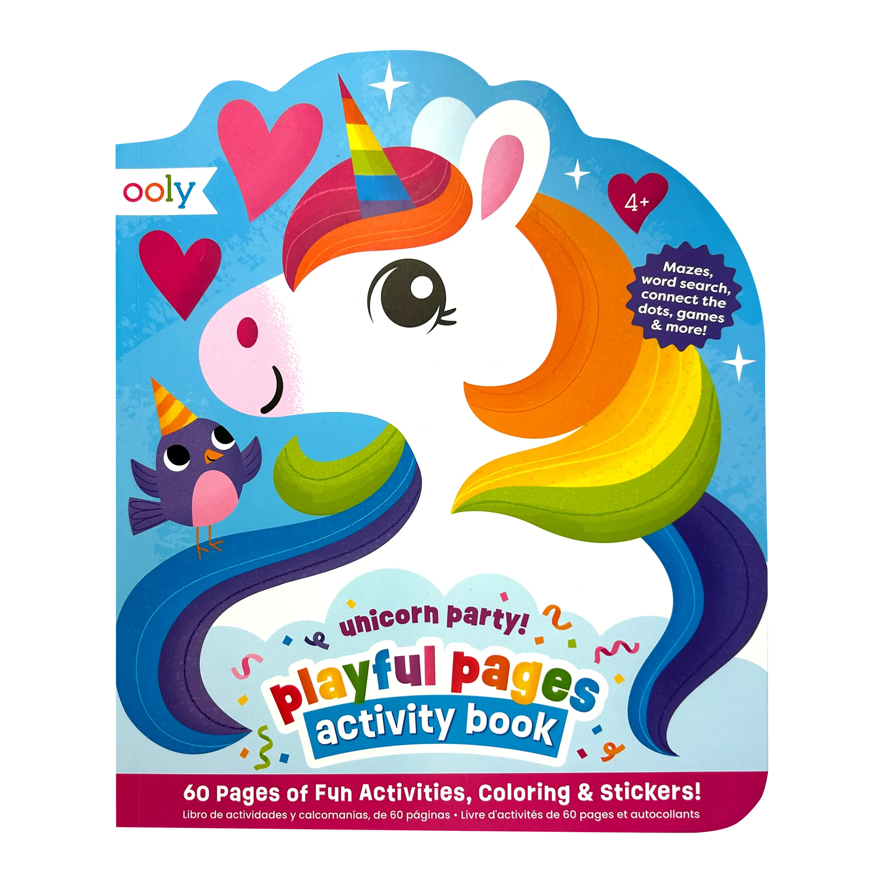 Tomfoolery Toys | Unicorn Party! Playful Pages Activity Book