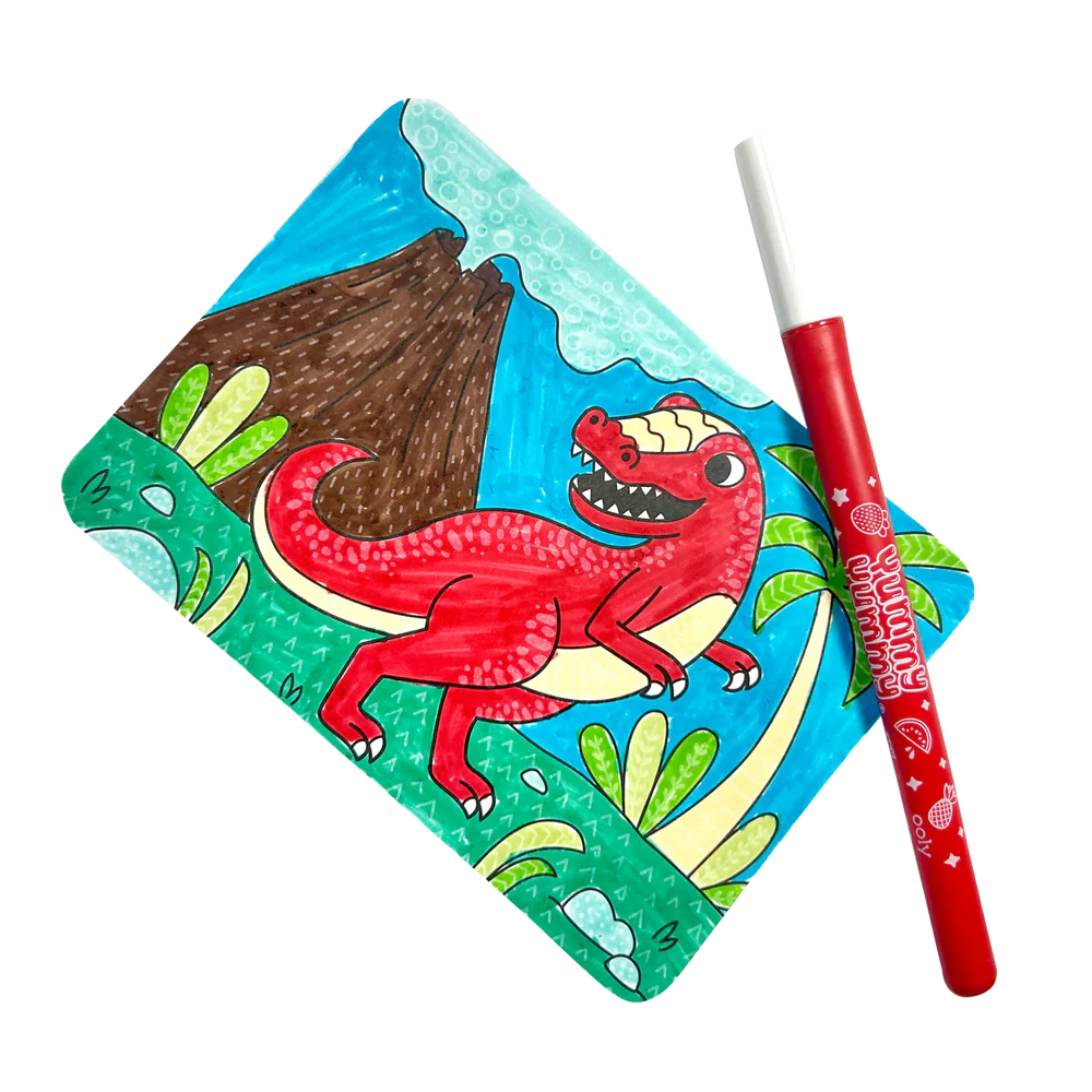 Dino Tales Undercover Art Hidden Patterns Cover