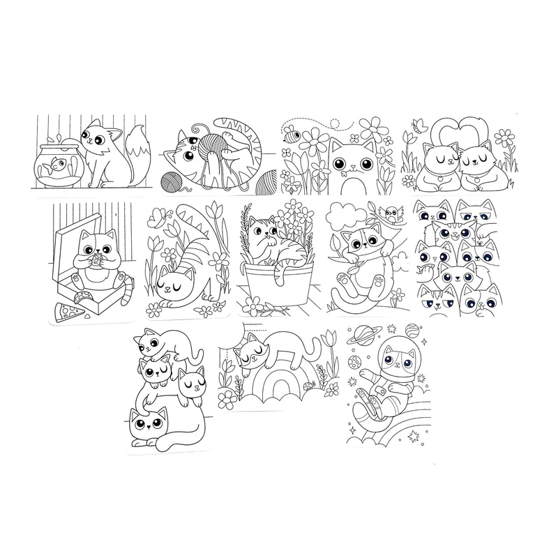 Smitten Kittens Undercover Art Hidden Patterns Cover