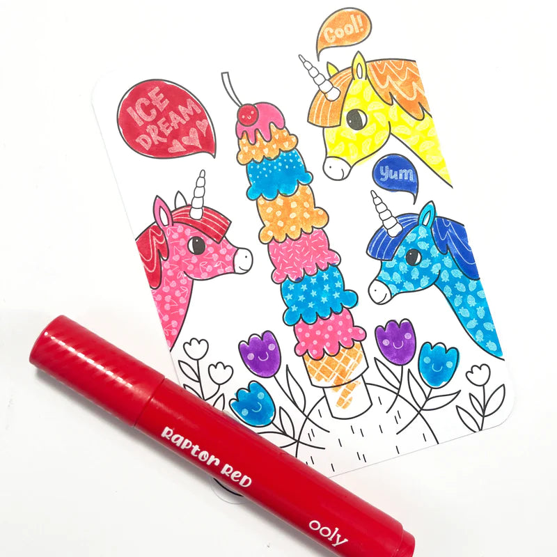 Unicorn Friends Undercover Art Hidden Patterns Cover
