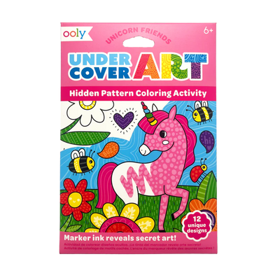 Unicorn Friends Undercover Art Hidden Patterns Preview #1