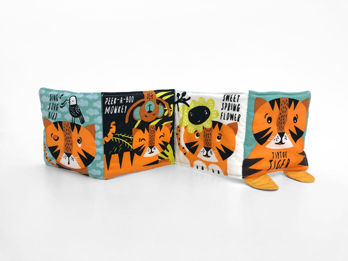 Tiptoe Tiger (2020 edition): Baby's First Soft Book Cover