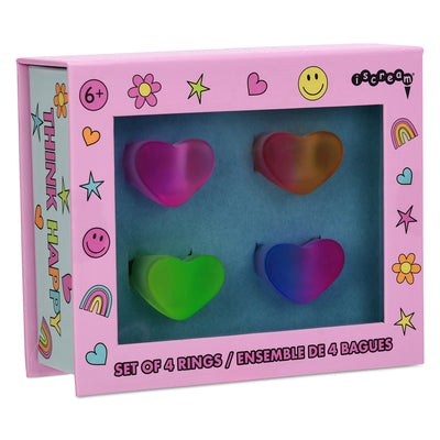 Ombre Heart Ring Set Preview #2