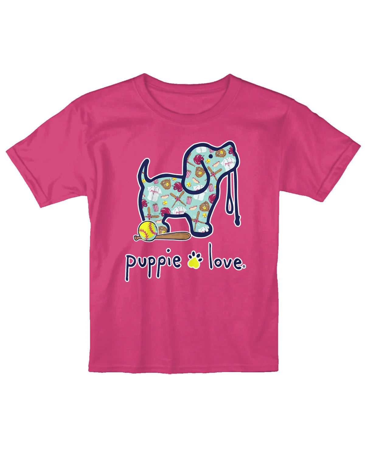 Tomfoolery Toys | Softball Pup T-Shirt