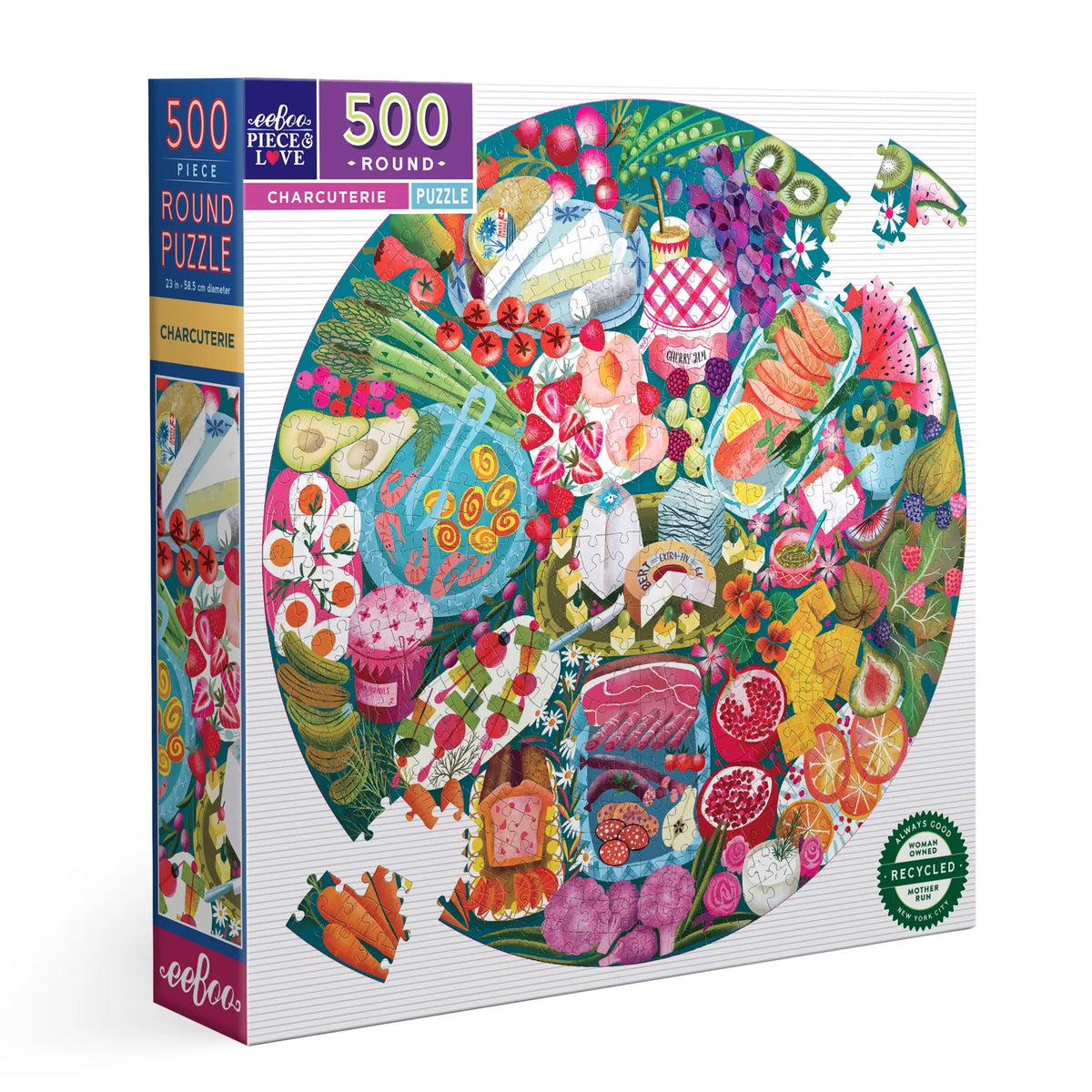Charcuterie 500pc Puzzle Cover