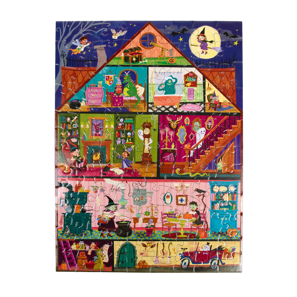 Haunted House 100pc Puzzle Cover