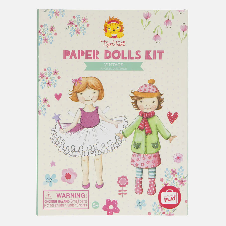 Vintage Paper Dolls Kit Cover