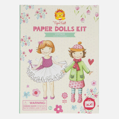 Vintage Paper Dolls Kit Preview #1