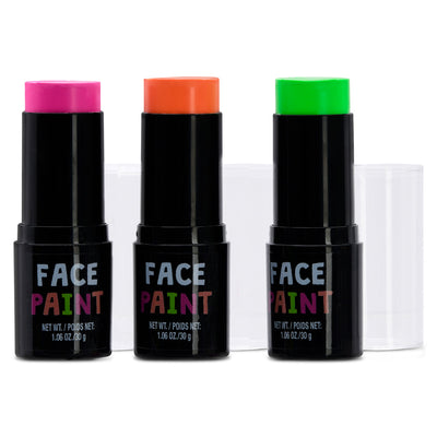 Ready, Set, Glow! Neon Face Paint Set Preview #2