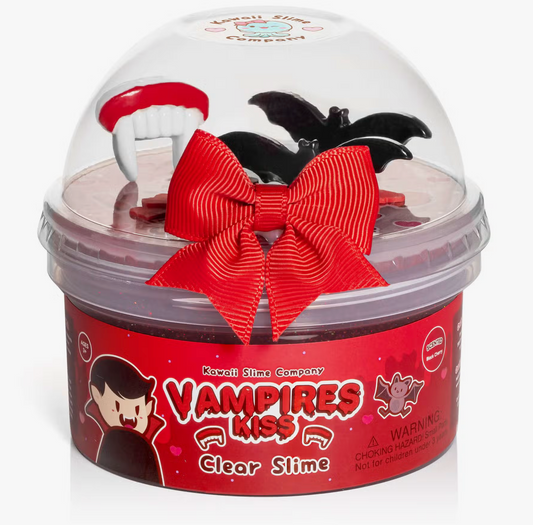 Tomfoolery Toys | Vampire's Kiss Clear Slime