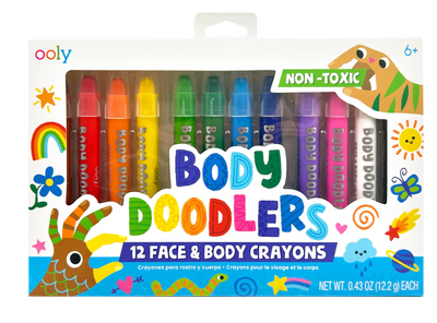 Body Doodlers - Face & Body Crayons Preview #2