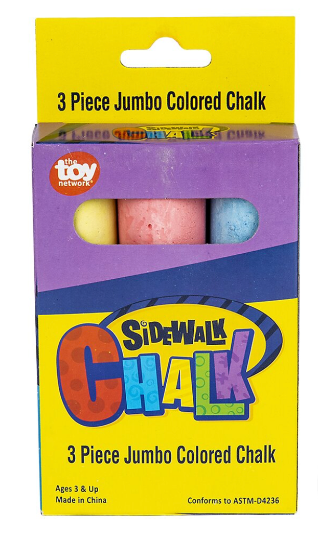 Jumbo Sidewalk Chalk Cover