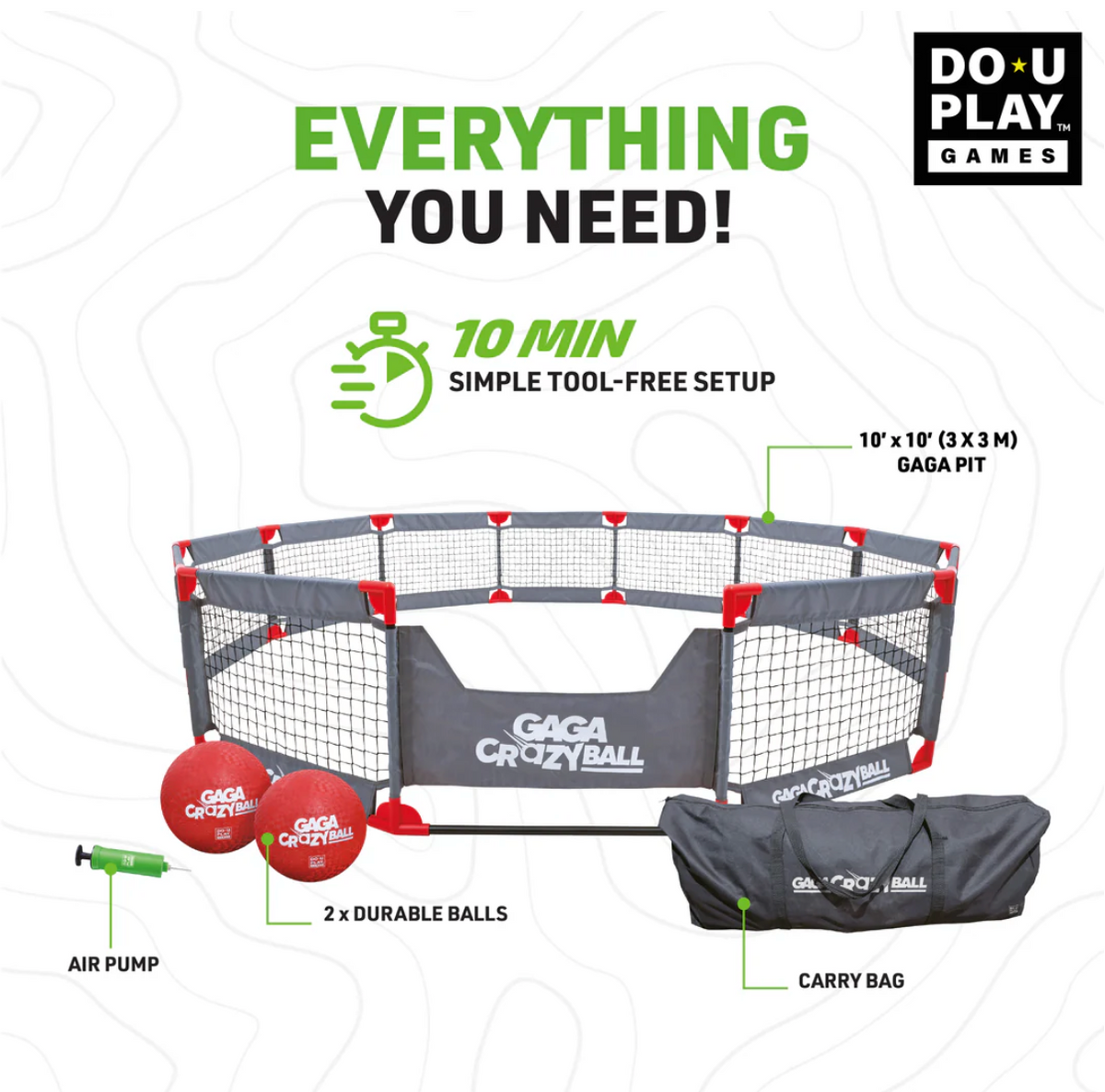 GAGA CrazyBall Game Kit Cover