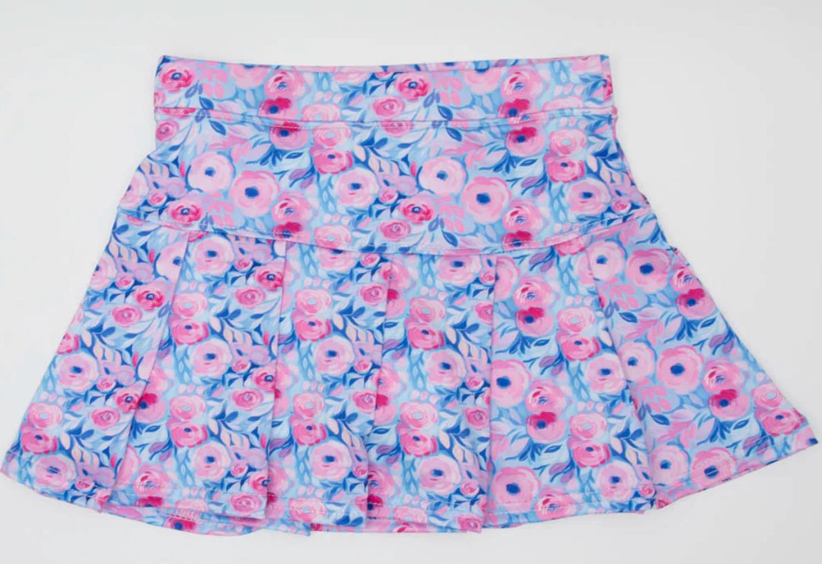 Blooming Petals Tennis Skort Cover