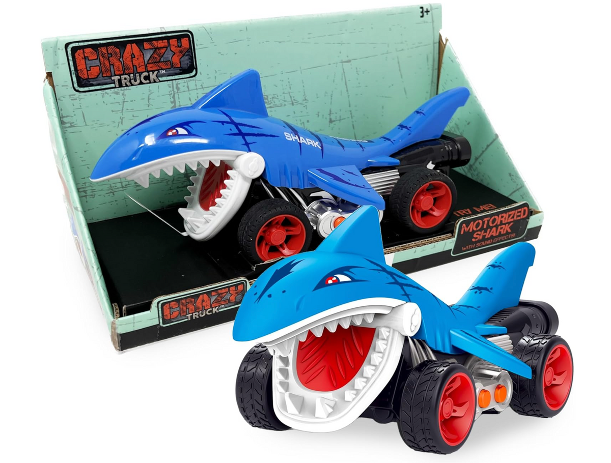 Crazy Trucks: Motorized Shark w/ Sounds Cover