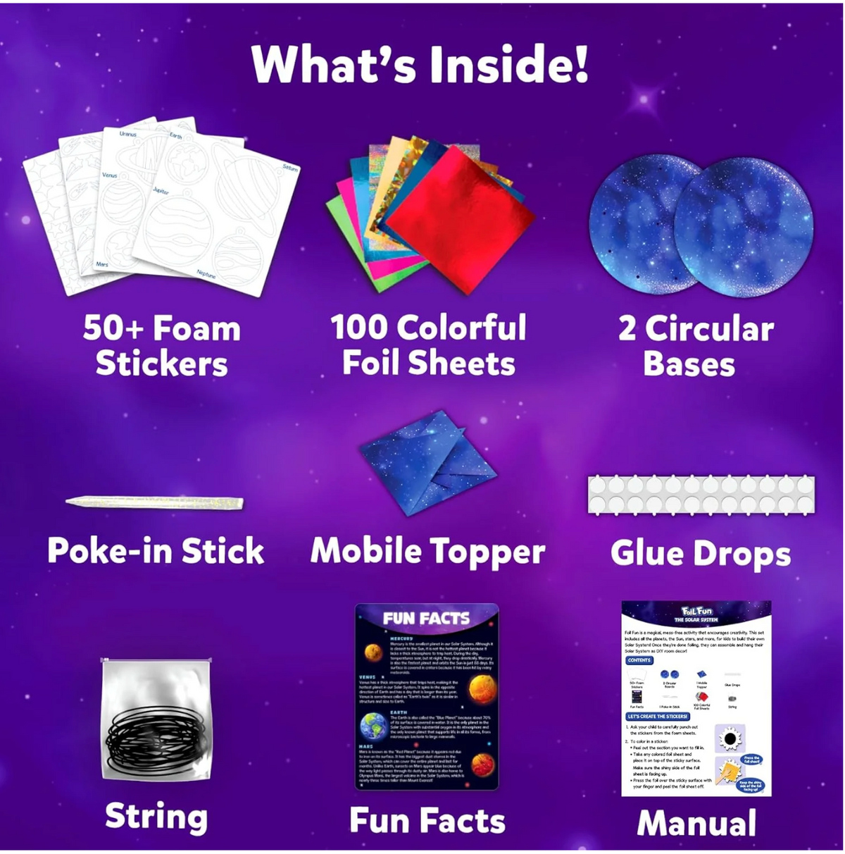 The Solar System Foil Fun Cover