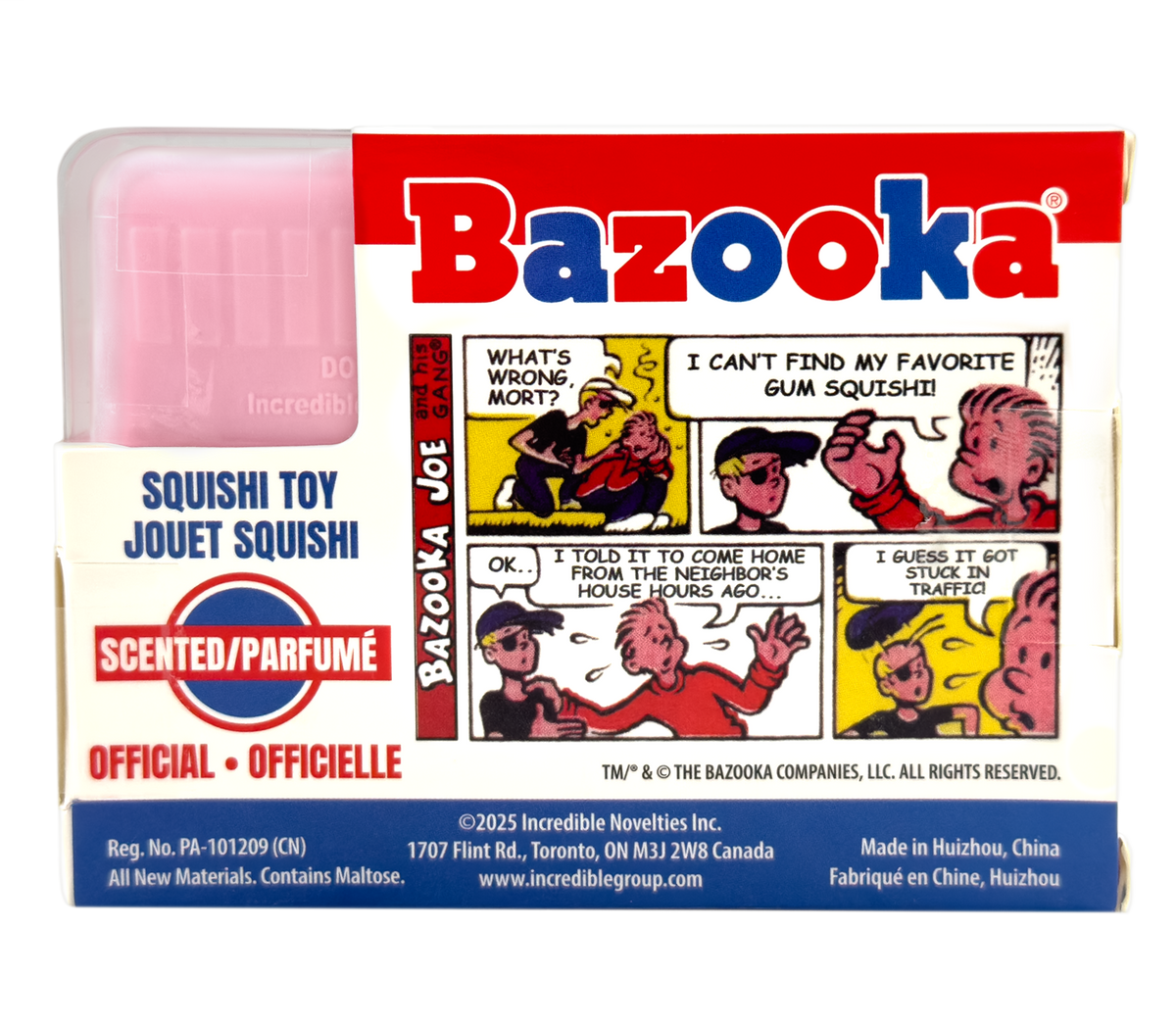 Bazooka Joe Gum Scented Squishi Cover