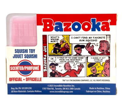 Bazooka Joe Gum Scented Squishi Preview #2