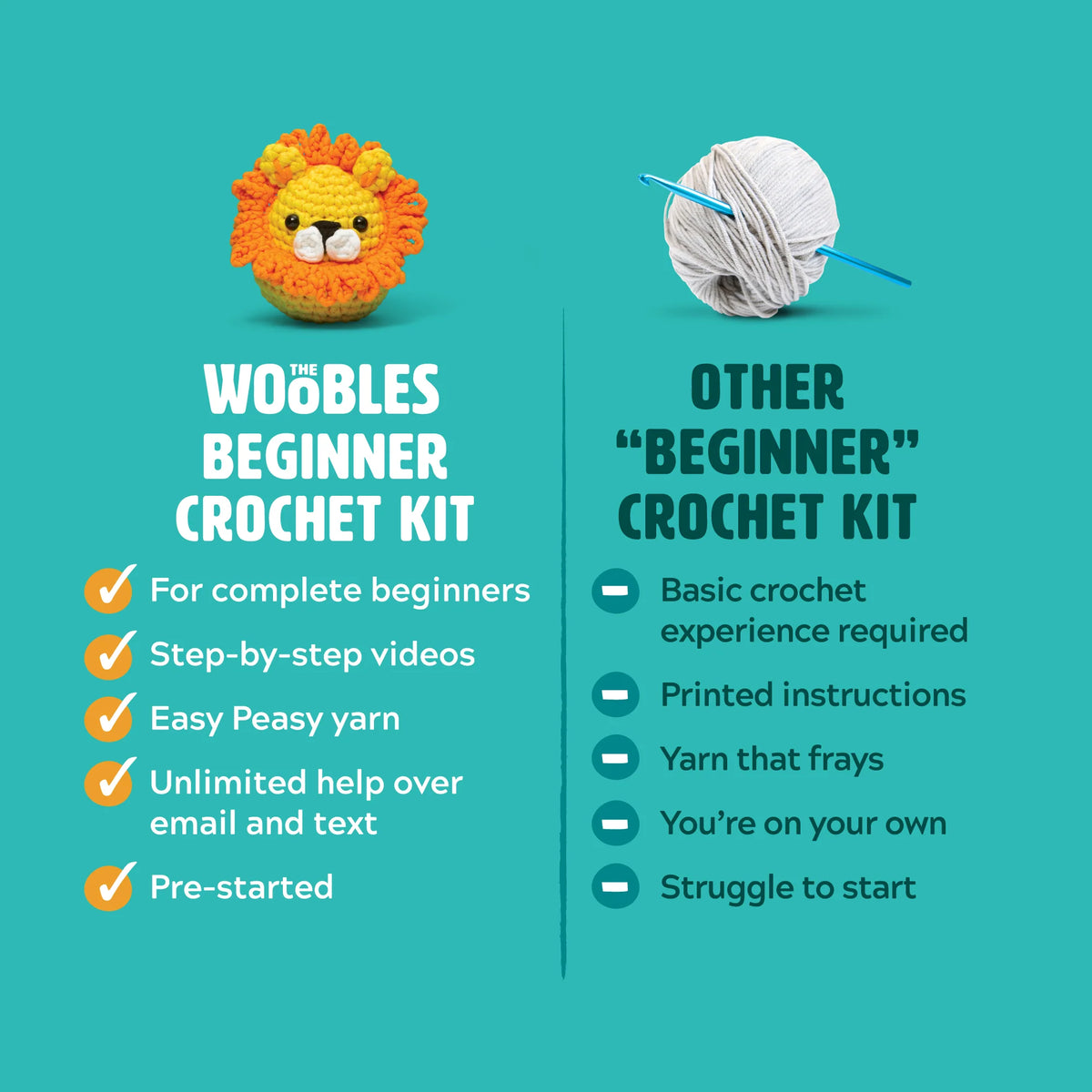 Cornelius the Bee Beginner Crochet Kit Cover
