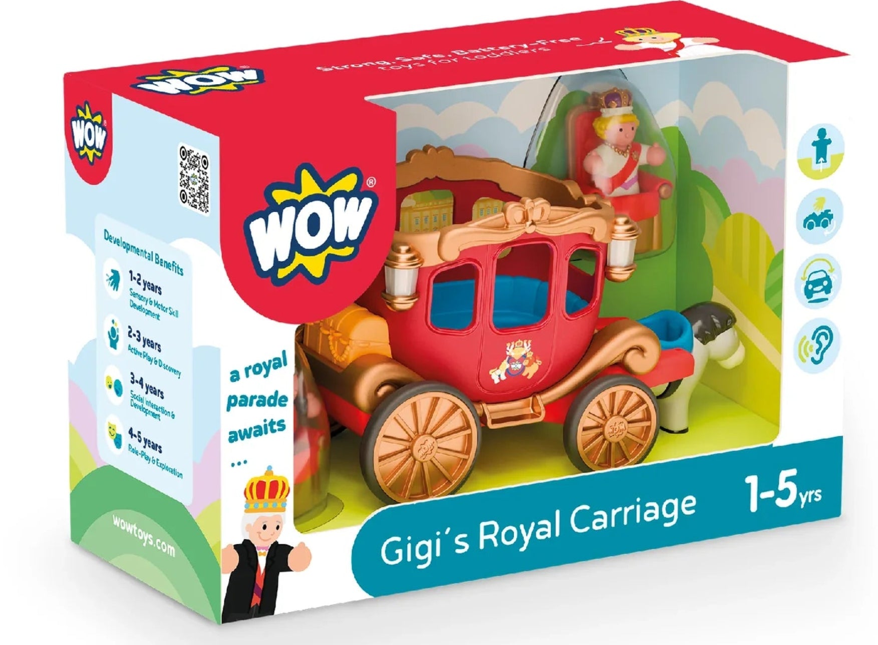 Tomfoolery Toys | Gigi's Royal Carriage