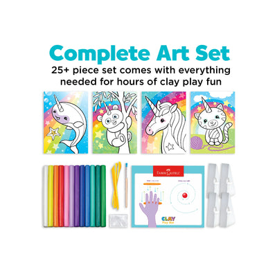 Coloring with Clay: Unicorn & Friends Preview #2