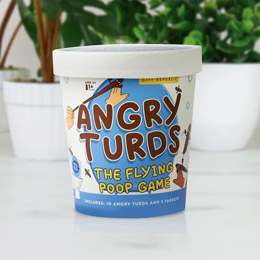 Tomfoolery Toys | Angry Turds – The Flying Poop Game