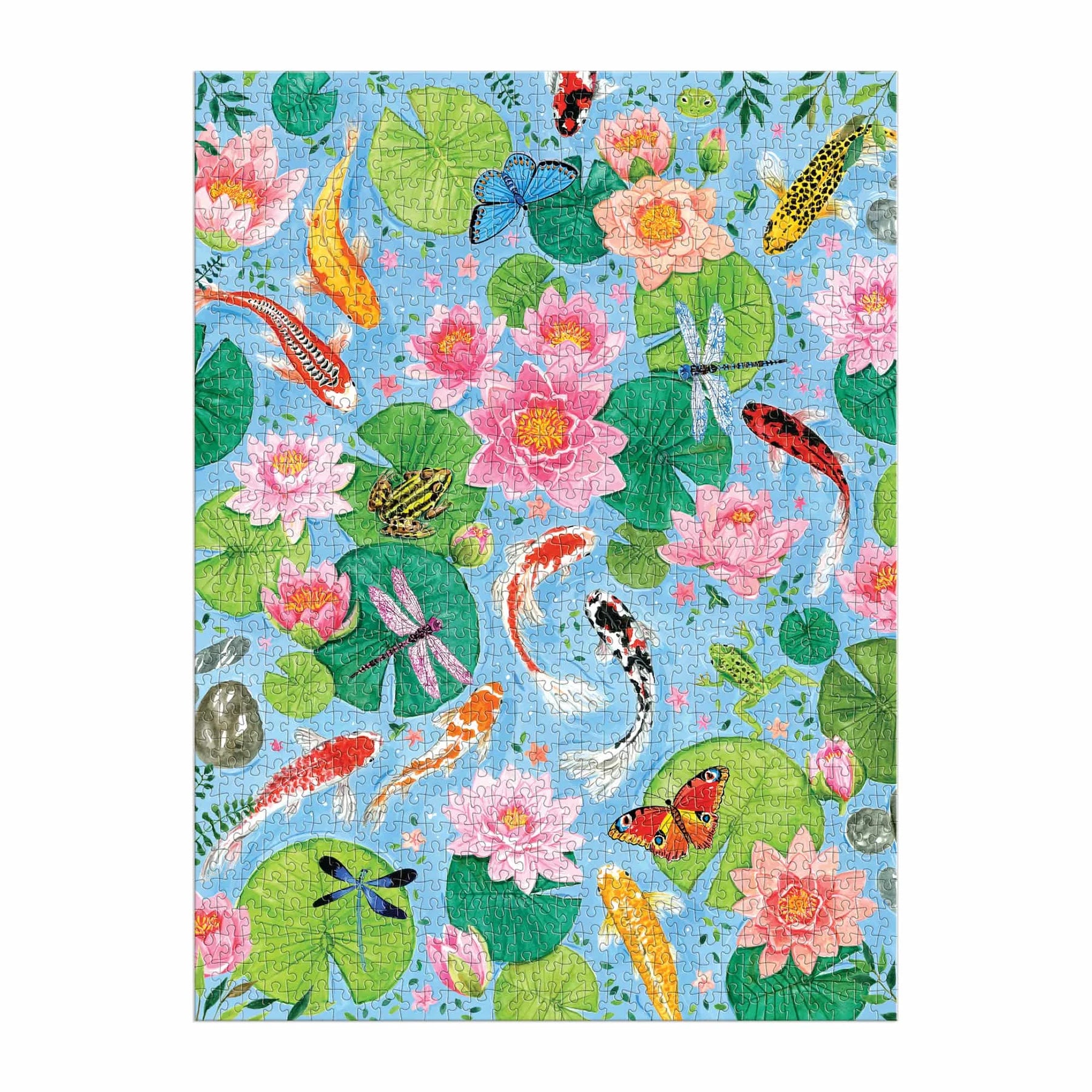 Tomfoolery Toys | By The Koi Pond 1000pc Puzzle