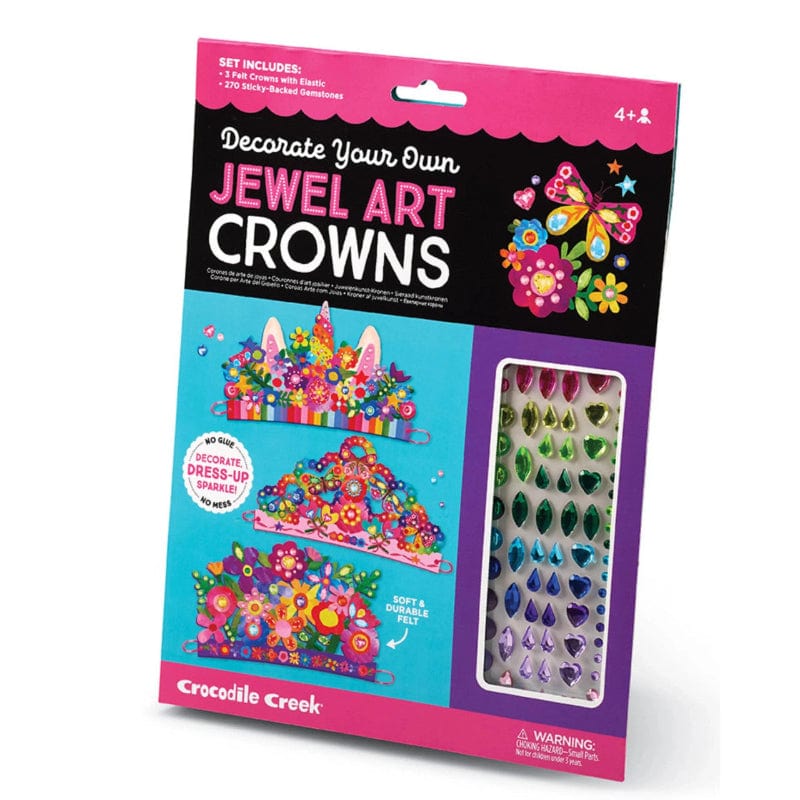Unicorn Flowers Jewel Art Crowns Cover