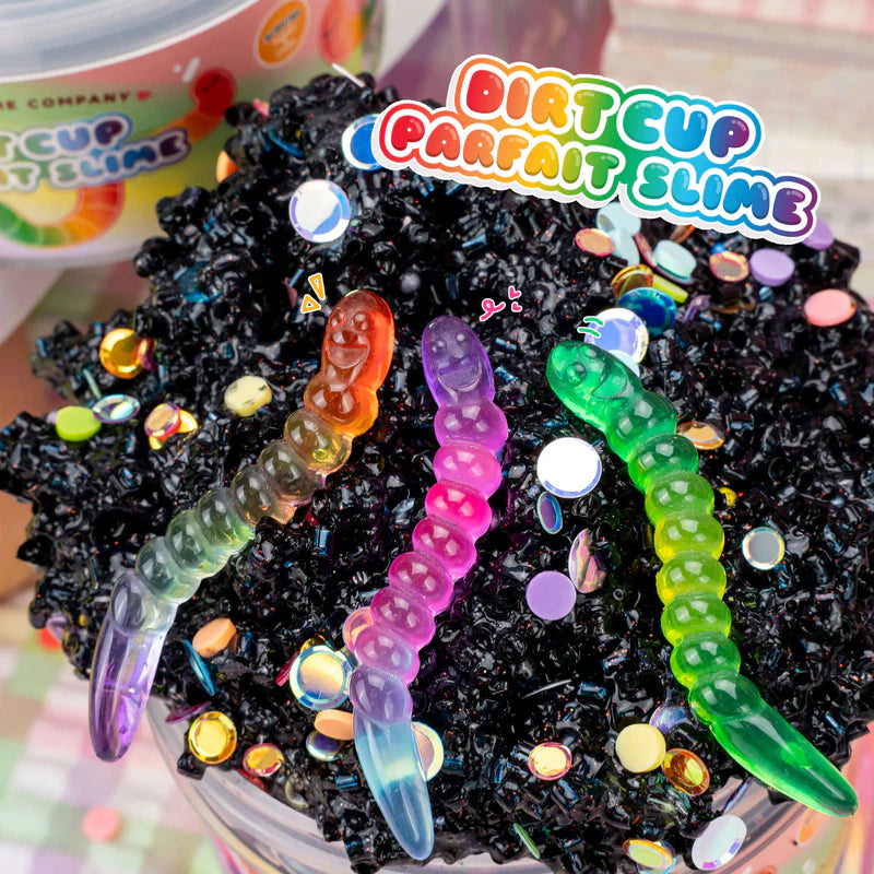 Dirt Cup Parfait Crunchy Slime Cover