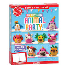 Airy Dry Clay Animal Party! Cover