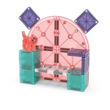 Tomfoolery Toys | Magna-Tiles Cat Tree 13-Piece Set