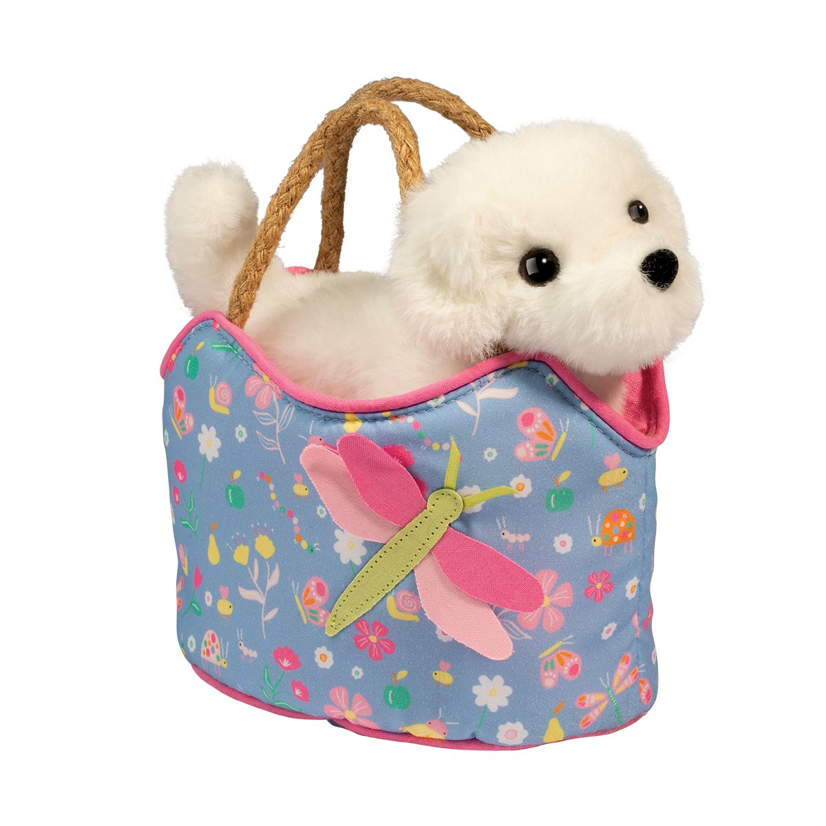 Dragonfly Dreams Sassy Sak w/Bichon Dog Cover