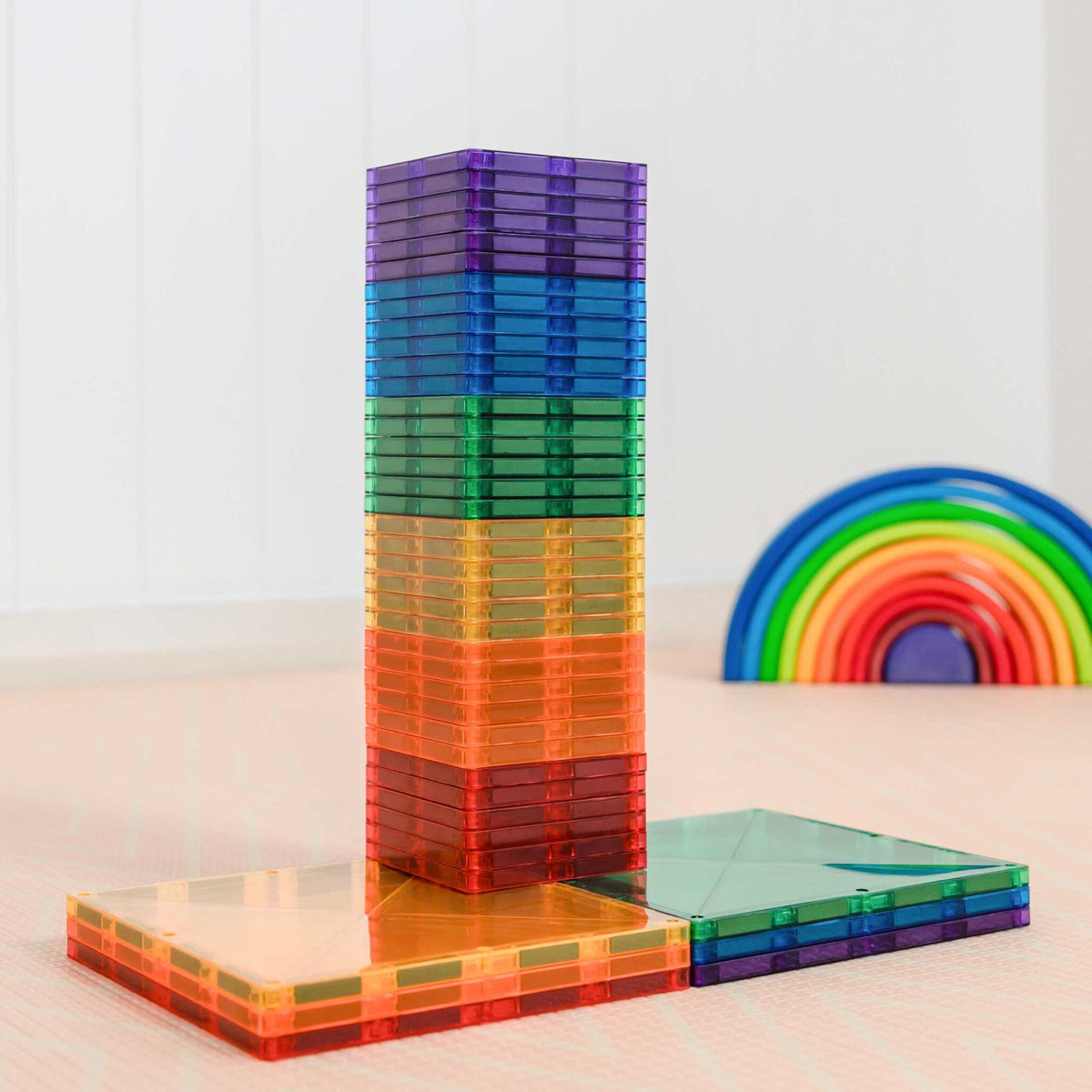 Rainbow Square Pack, 42pc Cover