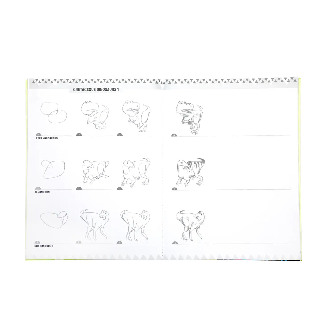 Learn To Draw Dinosaurs with Stickers Preview #2