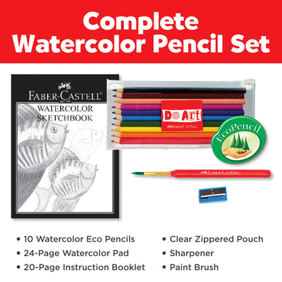 Watercolor Pencil Art Preview #3
