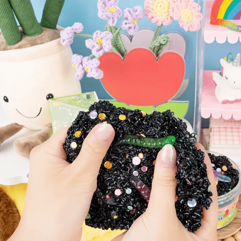 Dirt Cup Parfait Crunchy Slime Cover