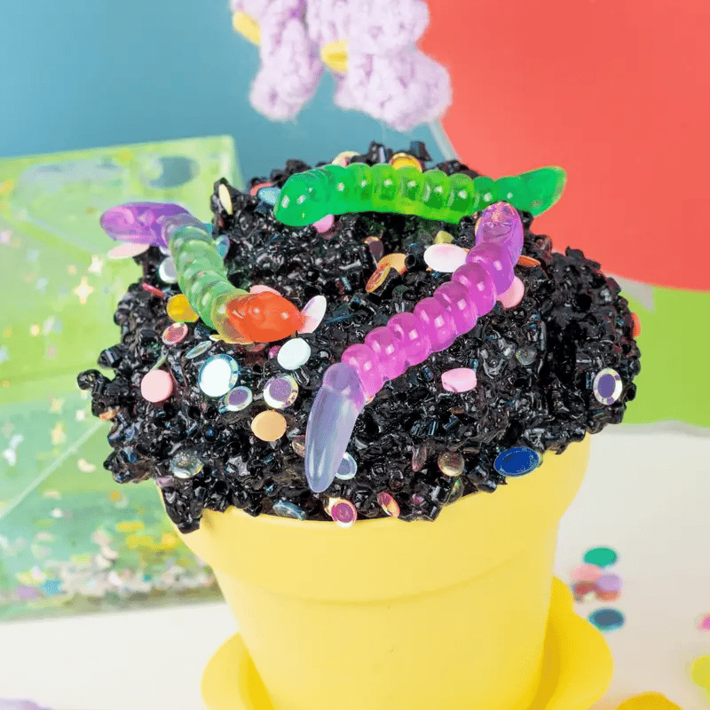 Dirt Cup Parfait Crunchy Slime Cover