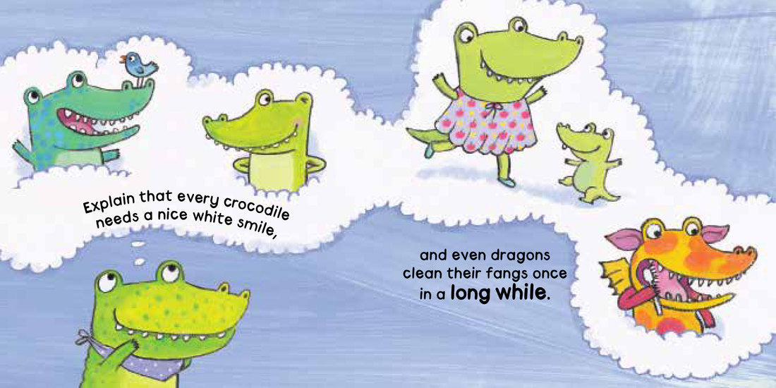 How to Brush Your Teeth with Snappy Croc Cover