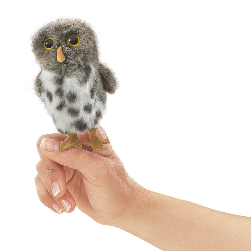 Tomfoolery Toys | Mini Spotted Owl Puppet