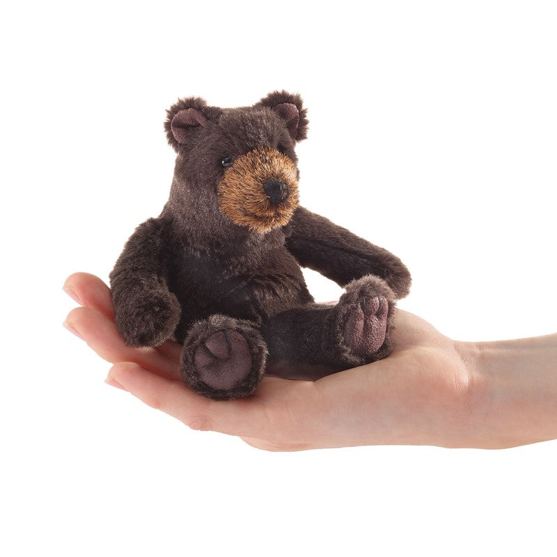 Tomfoolery Toys | Mini Sitting Bear Puppet