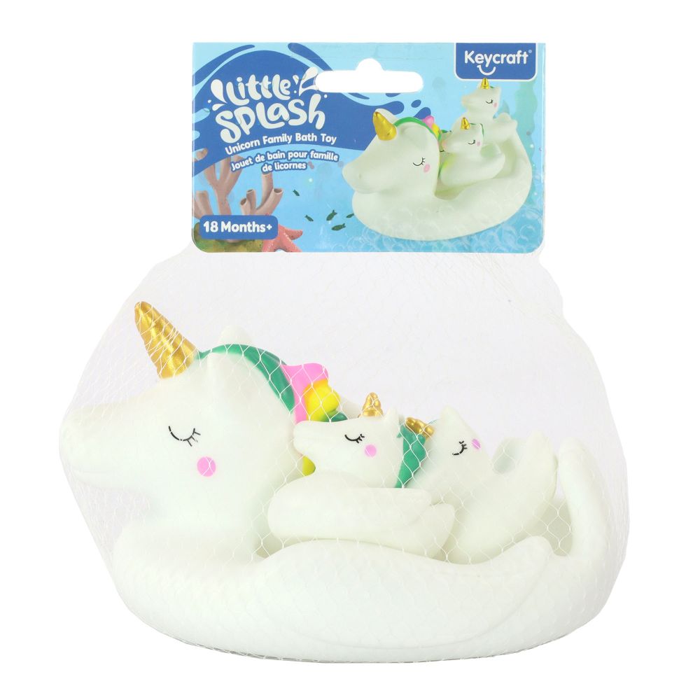 Unicorn Family Bath Toy Cover